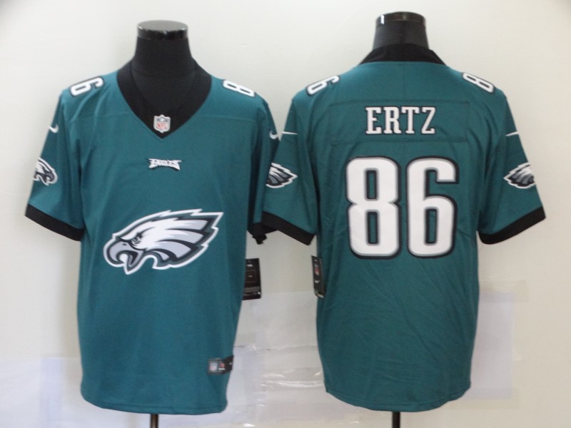 Men Philadelphia Eagles #86 Zach Ertz Black  Vapor Untouchable Limited NFL fashion Jersey 1